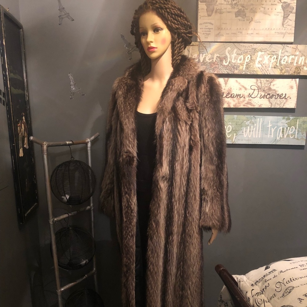 Raccoon Fur Coat